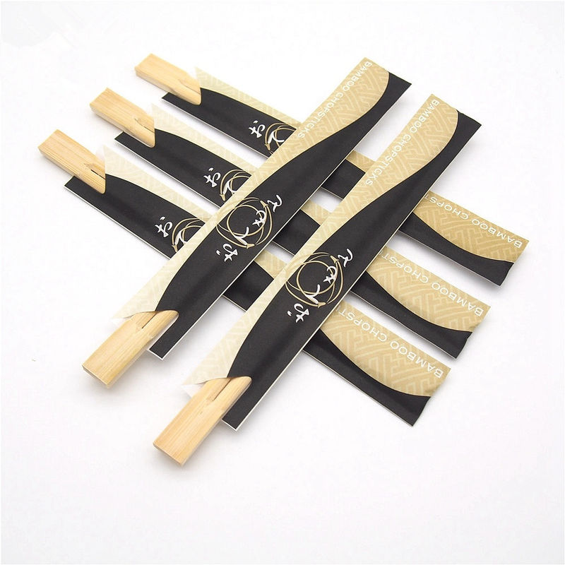 Độ dày 4,5mm Song sinh Đũa tre dùng một lần cho Sushi