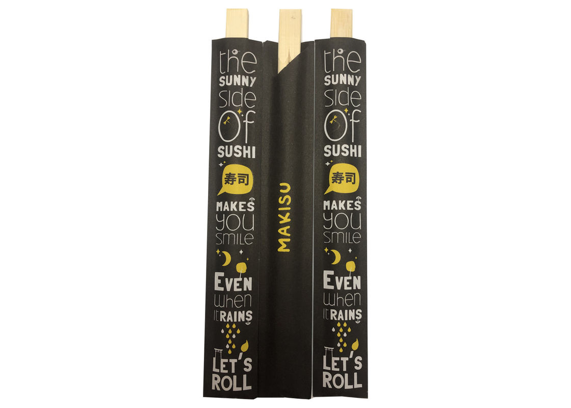 Độ dày 5,0mm Song sinh Đũa dùng một lần bằng tre tự nhiên