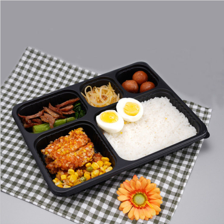 Hộp đựng hộp Bento nhựa dày dùng một lần