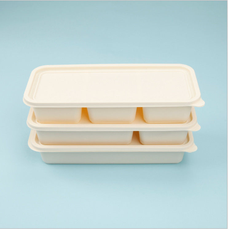 Hộp Bento dùng một lần có thể phân hủy bột ngô