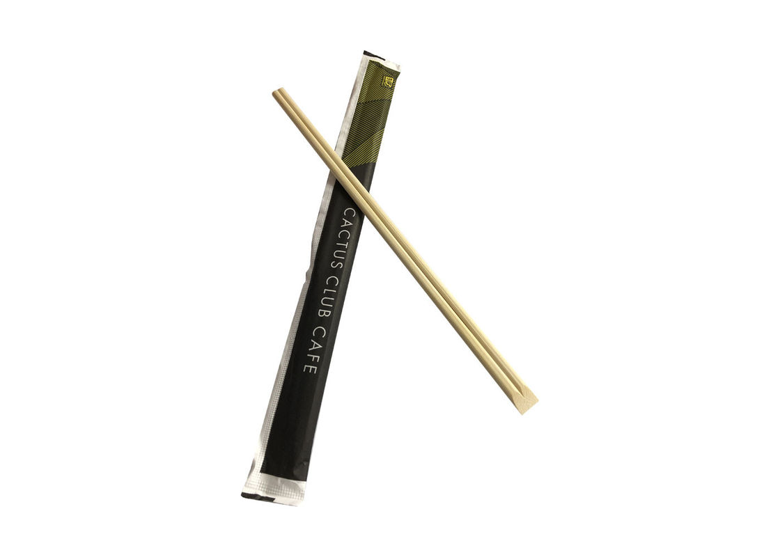 Con dấu nóng 24CM Tensoge Đũa dùng một lần được bọc trong giấy tráng