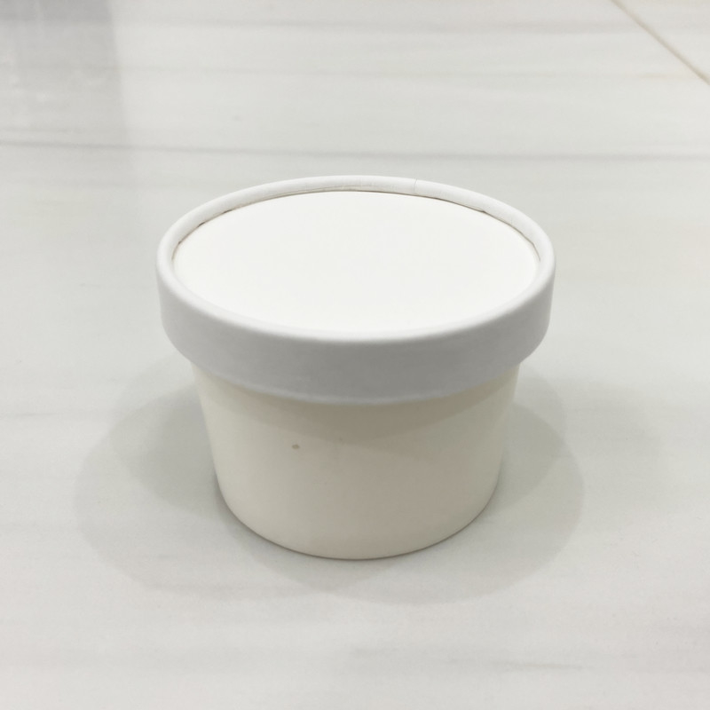 Giấy in tùy chỉnh ly kem tráng miệng có nắp